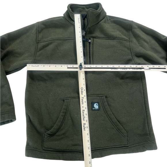 Carhartt Green Full Zip Jacket Men’s Size Large - Picture 5 of 6